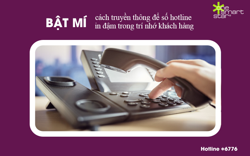 Bật mí cách truyền thông số hotline cho doanh nghiệp