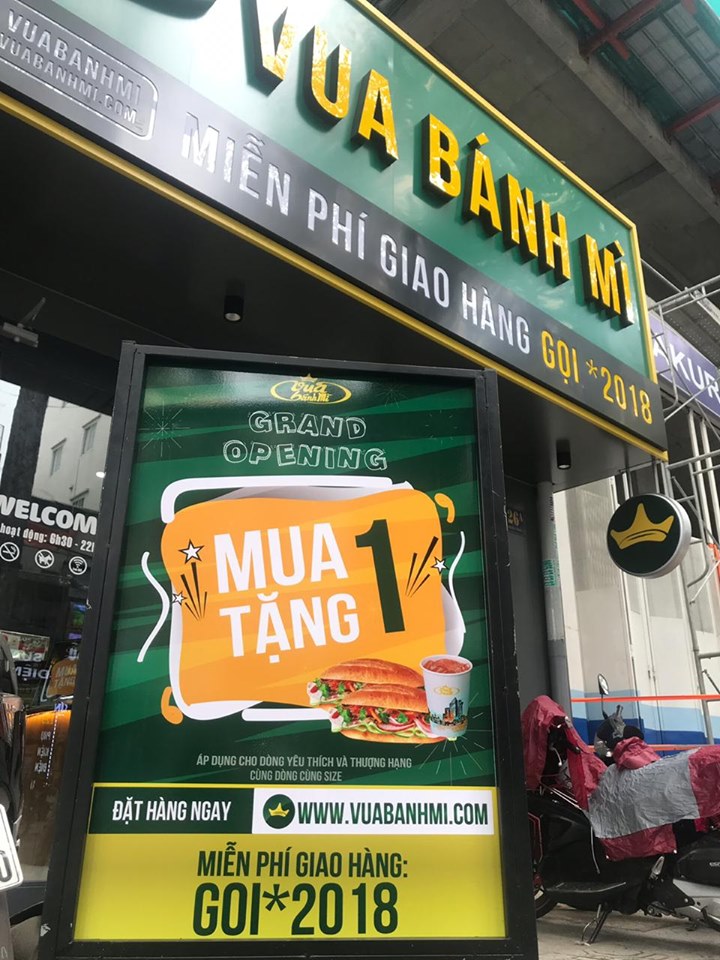 Vua Bánh Mì Số hotline