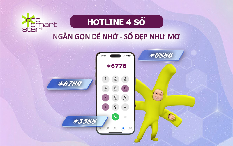 Ý nghĩa hotline *6776 của One Smart Star